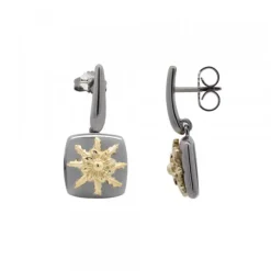 Pendientes Q2 Largos Eguzkilore Dorado