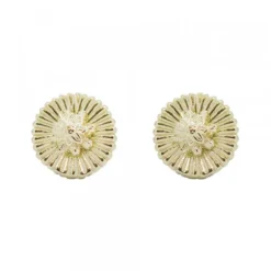 Pendientes Radial Plata Dorada