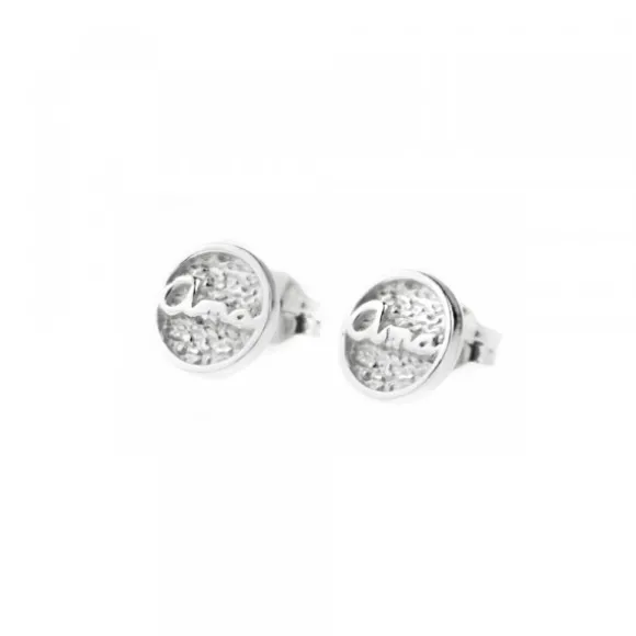 Pendientes Redondos Ama Plata 9mm