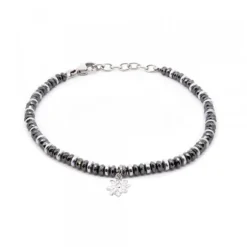 Pulsera Acero con Hematites