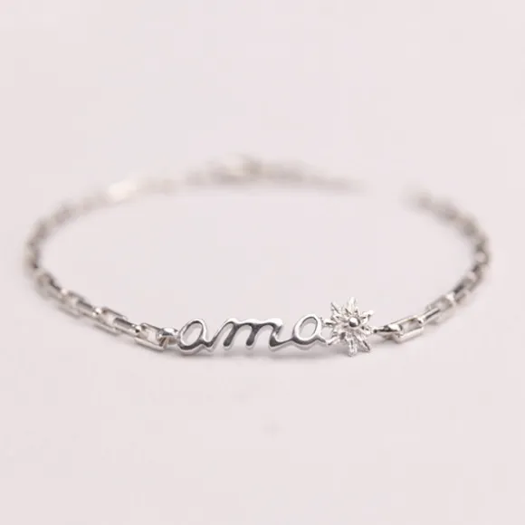 Pulsera Ama Bayona Plata
