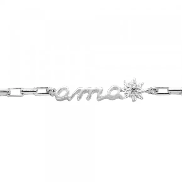 Pulsera Ama Bayona Plata