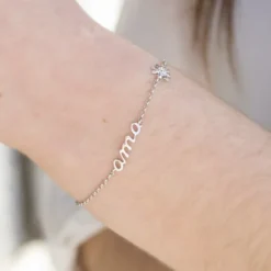 Pulsera Ama Plata