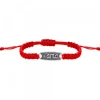 Pulsera Ama Roja Plata