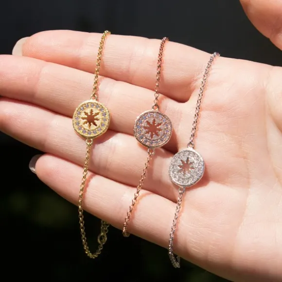 Pulsera B1 Plata y Circonitas