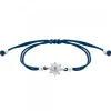 Pulsera Basic Colors Hilo Azul Plata