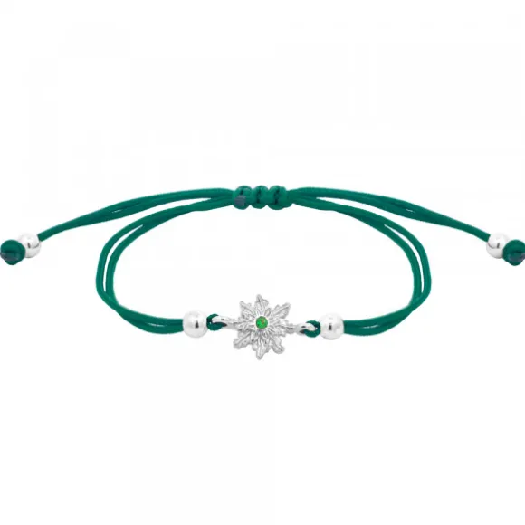 Pulsera Basic Colors Verde Eguzkilore Plata