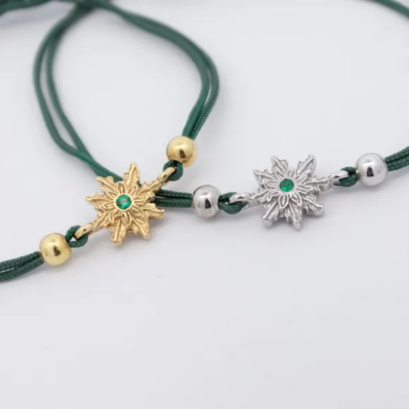 Pulsera Basic Colors Verde Eguzkilore Plata