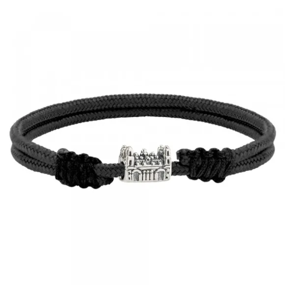 Pulsera Basílica de El Pilar Charm de Plata