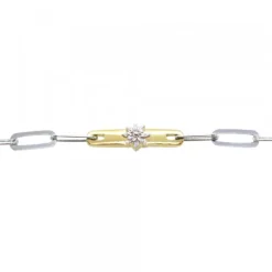 Pulsera Bayona Eslabones Plata