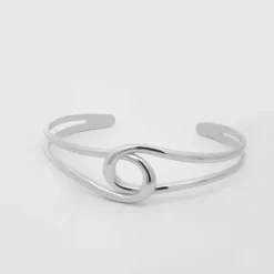 Pulsera Brazalete Hariak Plata