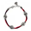 Pulsera Camino de Santiago Azul y Roja
