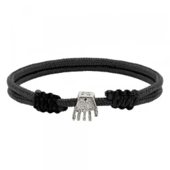 Pulsera Charm Mano de Irulegi Plata