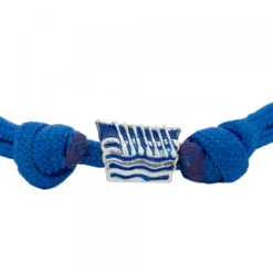 Pulsera Charm Trainera Azul de Plata