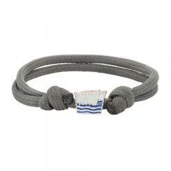Pulsera Charm Trainera Blanca de Plata