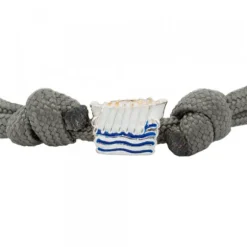 Pulsera Charm Trainera Blanca de Plata