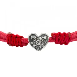 Pulsera Corazón Charm de Plata
