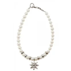 Pulsera de Perlas y Eguzkilore Plata