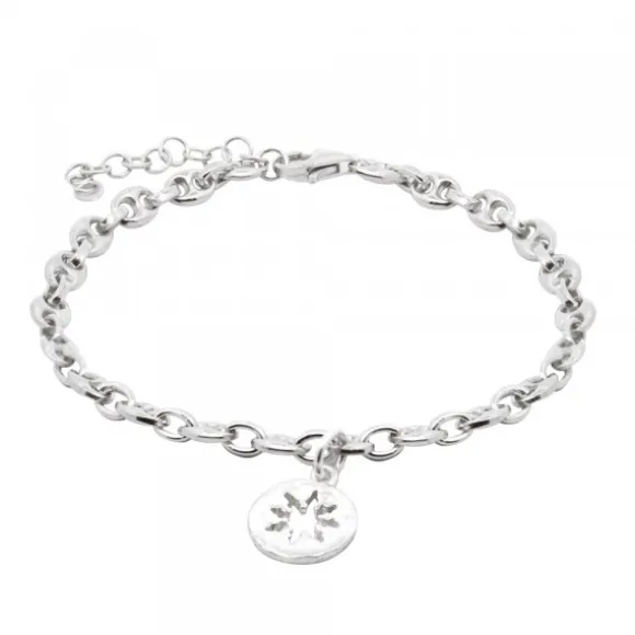 Pulsera Eslabón Barco Eguzkilore Plata