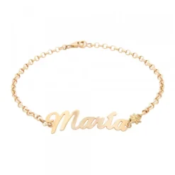 Pulsera Izena María de Oro 18kt.