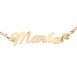 Pulsera Izena María de Oro 18kt.