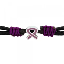 Pulsera Lazo Morado Concienciación Violencia de Género