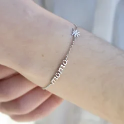 Pulsera Mamá de Plata