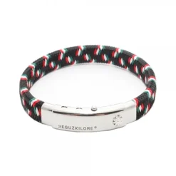 Pulsera Nylon Multicolor Chapa Eguzkilore