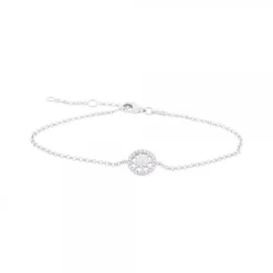 Pulsera Orla Plata con Circonitas