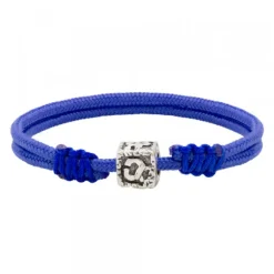 Pulsera Peine de los Vientos Charm Plata